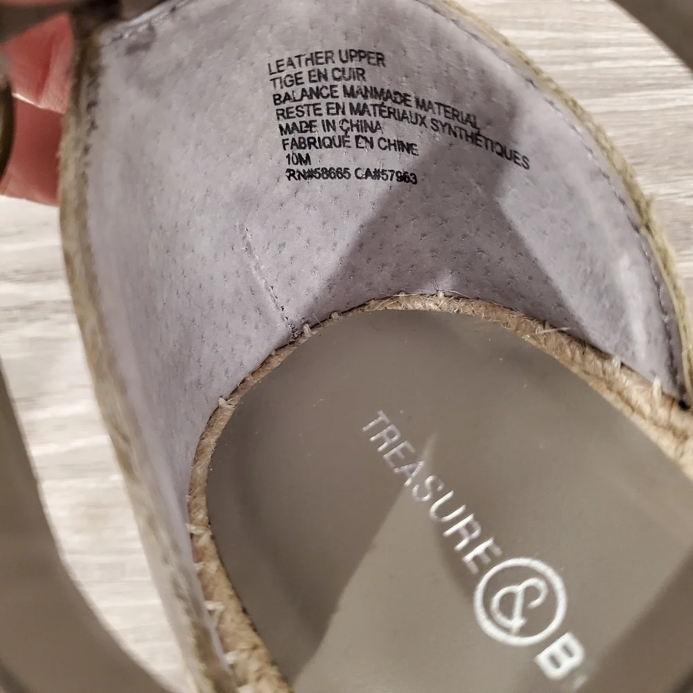 NWD Treasure & Bond Sannibel Platform Wedges